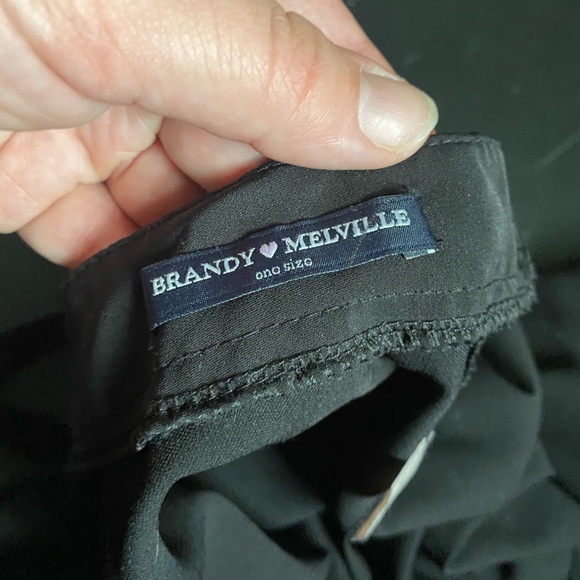 Brandy Melville black wrap skirt - Picture 4 of 5